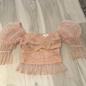 Revolve LPA blouse XS